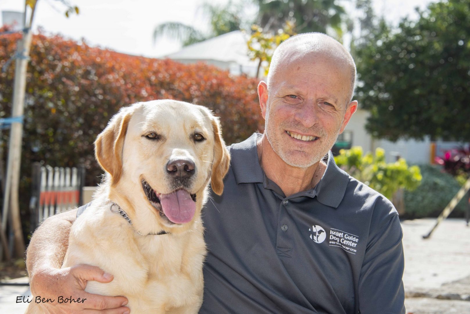 Headshot portrait of Noach Braun, Founder of Israel Guide Dog Center