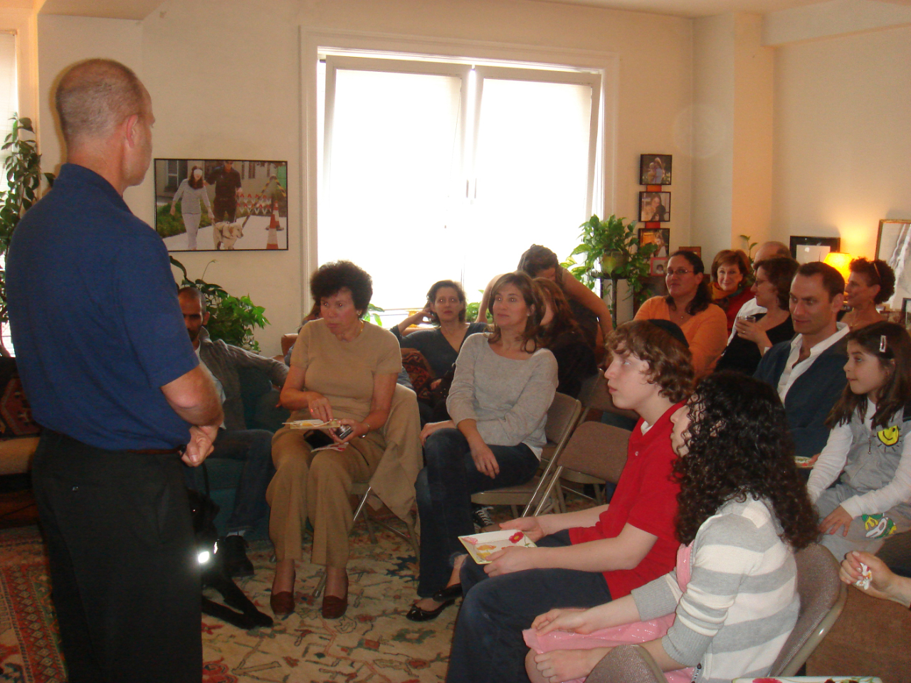 Group photo, In home Parlour meeting.